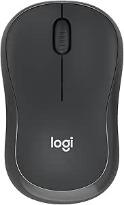 Logitech M240 Silencioso Bluetooth Ratón, inalámbrico, Compacto, portátil, Seguimiento Suave, batería 18 Meses, Windows, macOS, ChromeOS, Compatible con PC, Mac, laptops, Tablets - Grafito