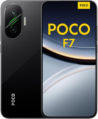 XIAOMI POCO F7 - Smartphone de 12+512GB, Cámara Sony de 50 MP con OIS, Pantalla AMOLED de 6,83'' 1.5K a 120Hz, Snapdragon 8s Gen 4, Hypercharge 90W, Cargador no Incluido, Negro (Versión ES)