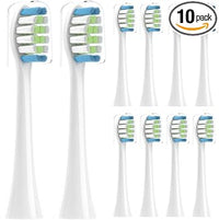 Thumbnail for 10 cabezales de cepillo adecuados para cepillos de dientes (blanco)
