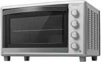 Cecotec Horno Convección de Sobremesa de 60 Litros Bake&Toast 6090 White Gyro. 2200 W, Luz Interior, 12 Funciones, Temperatura hasta 230º, Puerta de doble Cristal, Incluye Rustidor Giratorio