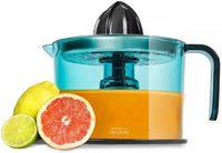 Cecotec Exprimidor Naranjas Eléctrico ZitrusEasy Inox. 40 W, Filtro de Acero Inoxidable, Tambor de 1 Litro BPA Free, Doble Sentido de Giro, Doble Cono y Cubierta Antipolvo