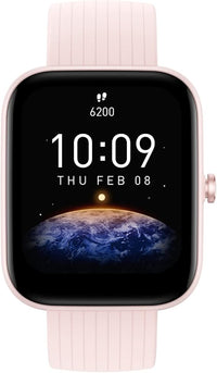 Thumbnail for Amazfit Bip 3 SmartWatch con pantalla a color grande de 1,69 50 Esferas Reloj con 60 modos deportivos 5 ATM Resistente 14 días Duración de la Batería con Frecuencia cardíaca Monitor de SpO2 Rosado