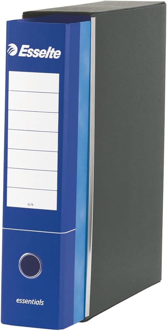 Esselte – Carpeta con mecanismo de palanca y funda, color turquesa Formato Protocollo