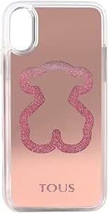 Thumbnail for TOUS 2001574313 Funda de Móvil Delray X-XS Glitter Mirror Bear Rosa
