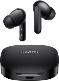 XIAOMI Redmi Buds 6 - Auriculares inalámbrico, cancelación de Ruido, Ligero, 10 Horas de autonomía y 42 Horas con el Estuche de Carga, Bluetooth, Negro (Versión ES)