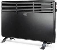 Thumbnail for Black+Decker –Convector BXCSH1200E de 1200W apto para baño con programador diario y semanal, termostato y sensor de apagado para ventanas abiertas. Con panel digital se puede colgar en pared.