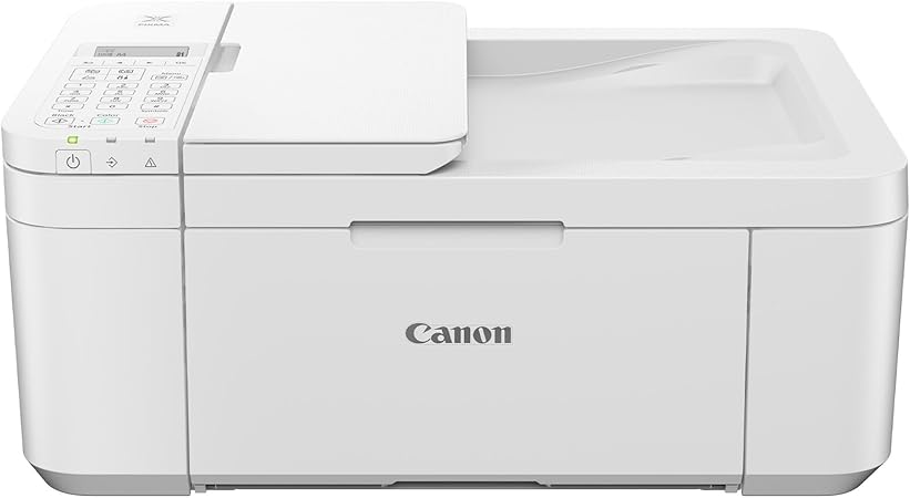 Canon Pixma TR4751i Impresora Multifunción 4 en 1, Sistema de Inyección de Tinta, Impresión, Escaneo y Copia, WiFi, Pixma Print Plant, ADF de 20 Hojas, Impresión a Doble Cara Automática, Blanco