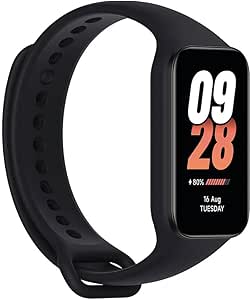 Mi Smart Band 8 Active, Monitorización Frecuencia Cardíaca, Supervisión del Sueño, 50+ Modos Deportivos, hasta 14 Días de Autonomía, Negro