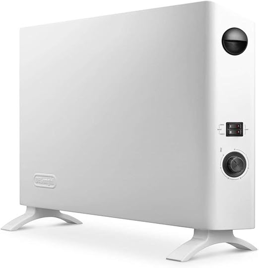 DeLonghi HSX 2320 - Calefactor (Radiador / ventilador, Interior, Color blanco, 2000 W, 60 m³)