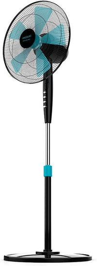 Thumbnail for Cecotec Ventilador de Pie EnergySilence 510. 40 W, 5 Aspas de 40 cm de diámetro, Oscilante, 3 Velocidades, Altura Ajustable 110-130 cm, Motor de Cobre, Diseño en Negro