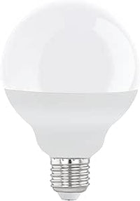 EGLO LED E27 Lampe, Glühbirne, Globe, 11,8 Watt (entspricht 75 Watt), 1055 Lumen, E27 warmweiß, 3000 Kelvin, Leuchtmittel, Glühlampe G95, Ø 9,5 cm