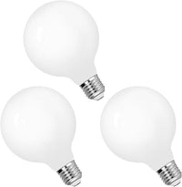 ENUOTEK Bombilla LED E27 Edison, 6W 680Lm Nature White 4000K, G95 Filamento Largo Globo Grande E27 LED, Reemplaza 60W Lámparas Incandescentes, para Lámpara de Pared Colgante, No Regulable Lote de 3