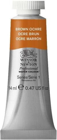 Thumbnail for Winsor & Newton Acuarela Profesional - Pintura de Acuarela, Alta Luminosidad, Resistente a la Luz, Calidad de Archivo, Tubo de 14 ML, Color Ocre Marrón