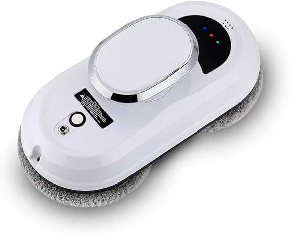 NK Robot Limpiacristales - Limpieza Inteligente, Detección de Bordes, Sistema Anticaídas y Diseño Multifuncional para Ventanas, Espejos y Azulejos