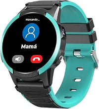 Save Family Slim 4G | Reloj Inteligente Niño con Localizador GPS, Llamada, Vídeo, Chat, Botón SOS, Cronómetro | SIM Incluida – Color Verde