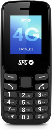 SPC Talk 2 – Teléfono móvil básico 4G | Batería de 6 Días | Pantalla 1,8