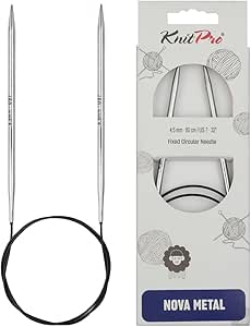 KnitPro KP10354 Nova Aiguille Fixe Circulaire Bois Multicolore 20 x 1 x 11,5 cm