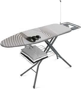 Metaltex Electra Plus - Tabla de Planchar, Tapizado Arena, 125x45cm