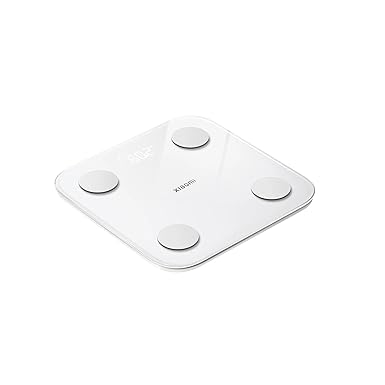 Xiaomi Body Composition Scale S400 Personenwaage mit Dual-Frequenz-Messung, 25 Gesundheitsindikatoren, bis zu 150 kg und Genauigkeit von 100g, Weiß
