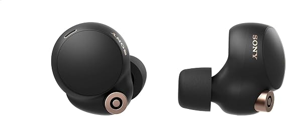 Sony WF-1000XM4 Auriculares inalámbricos, cancelación de ruido (hasta 24 horas de duración de la batería, Bluetooth, Alexa y Google Assistant, manos libres) Negro