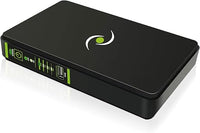 Tecnoware UPS ERA PLUS DC para WiFi/Modem y videovigilancia, no apto para gaming/Consola, Powerbank 8800mAh, POE 24VDC/48VDC, protección picos y cortes hasta 240 min
