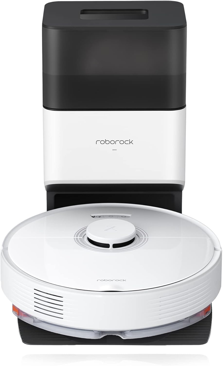 roborock Q7 MAX+ Robot Aspirador 4200Pa con estación de Vaciado automático de 2,5 l, aspiradoras robóticas de navegación Lidar Mapeo de Varios Pisos con Zonas prohibidas, WiFi/Alexa/App Conectado