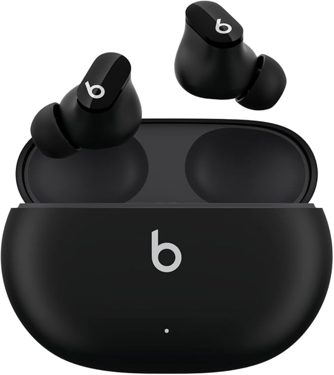 Beats Studio Buds – Auriculares intraurales Totalmente inalámbricos con cancelación del Ruido – Auriculares Bluetooth Resistentes al Sudor, compatibles con Apple y Android – Negro