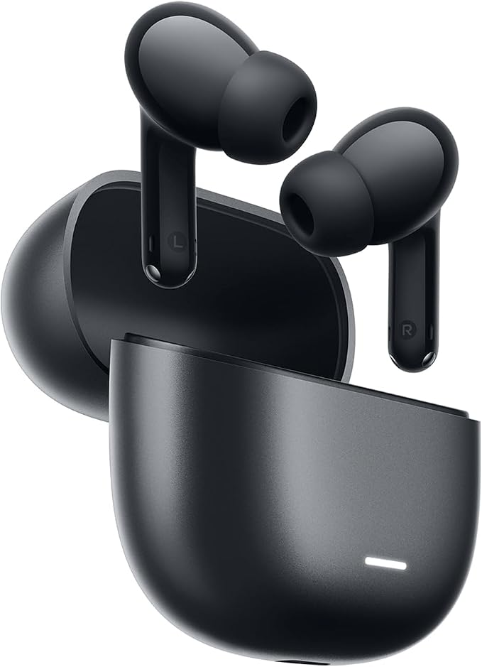 XIAOMI Redmi Buds 6 Lite - Auriculares inalámbricos, cancelación de Ruido, Ligeros, hasta 36 Horas de autonomía, Bluetooth 5.3, Negro (Versión ES)