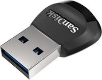 Thumbnail for SanDisk MobileMate USB 3.0 Kartenleser (Für microSD Speicherkarten, kompaktes und robustes Design, abwärtskompatibel mit USB 2.0, 170 MB/s Übertragung)