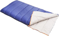 Thumbnail for Amazon Basics Saco de Dormir Ligero, 4 Estaciones, para Clima Frío y Cálido, Camping y Senderismo, 190 x 83 cm, Azul