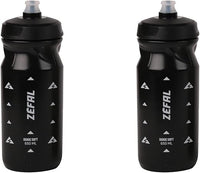 Thumbnail for ZEFAL Pack Sense Soft 65 - Lote de 2 bidones para bicicleta y MTB, botella deportiva flexible e inodora, botella de agua sin BPA - Tetina de silicona - Negro, 2 x 650ml