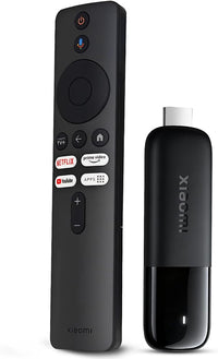 Xiaomi TV Stick 4K (2nd Gen), Mi Streaming Stick Compatible con Google TV, Google Cast, Control Remoto por Voz, Compatible con Wi-Fi 6, HDR10, Dolby Vision, Dolby Atmos y DTS:X, Canales Gratuitos