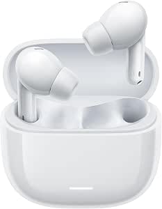 XIAOMI Redmi Buds 6 Lite - Auriculares inalámbricos, cancelación de Ruido, Ligeros, hasta 36 Horas de autonomía, Bluetooth 5.3, Blanco (Versión ES)