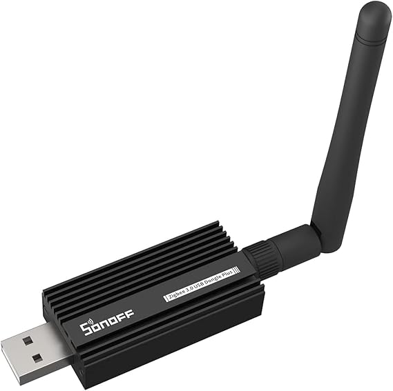 Zigbee 3.0 USB Dongle Plus V2,SONOFF Zigbee Gateway, Zigbee USB Hub, Soporte Zigbee Dispositivos Smart Home para Home Assistant, Open HAB etc