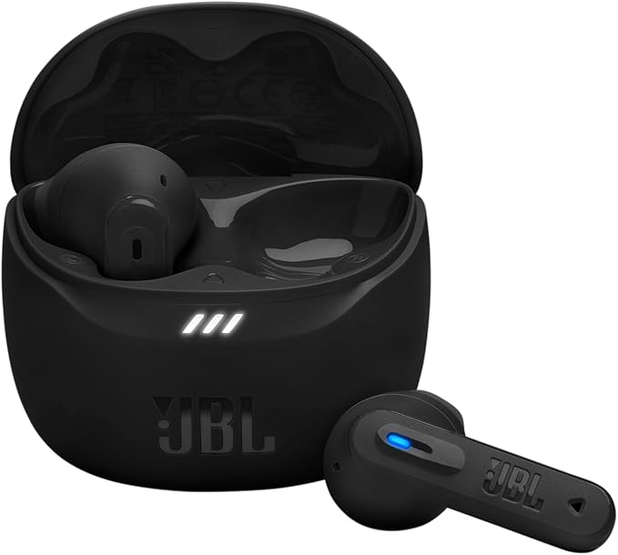 JBL Wave 300 TWS True Inalámbrico Auriculares Inalámbricos In-Ear con micrófono integrado, hasta 26 horas de reproducción, incluye estuche de carga, negro