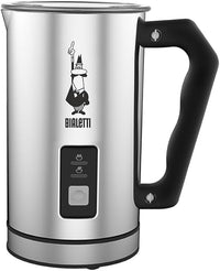 Thumbnail for Bialetti 0004430 Eléctrico Leche Frother, 240 ml, 500 W, 1 carriba, Inoxidable Acero, Plata / Negro