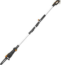 WORX WG349E.9 Sierra de cadena, Color Negro, 20 cm