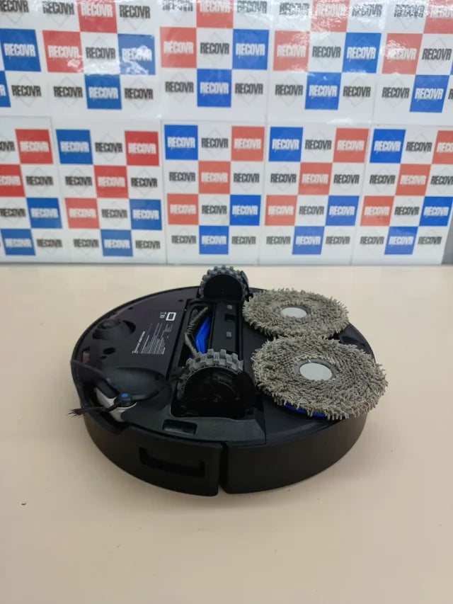 ECOVACS DEEBOT T50 Omni Robot Aspirador y mopa, 15.000Pa, Cepillo Lateral Extensible, ZeroTangle 2.0, estación Omni Todo en uno, mopa con Agua Caliente a 75℃ lultrafino de 81mm