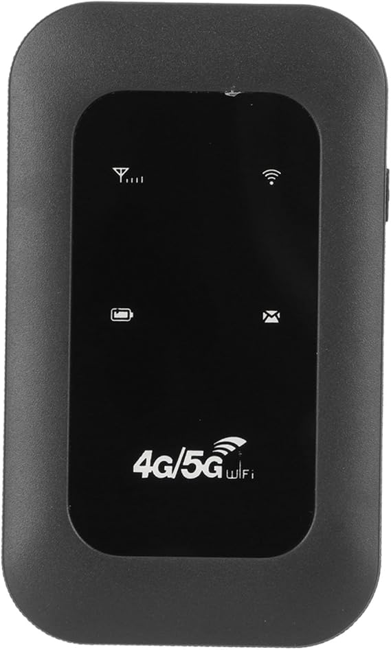 Punto de Acceso WiFi Móvil 4G LTE, Módem Portátil, Enrutador de Bolsillo de Alta Velocidad 150 Mbps Con Ranura Para Tarjeta SIM, Compartiendo Hasta 10 Usuarios