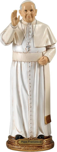 PABEN Estatua autorizada del Papa Francisco de resina (13,6 cm)