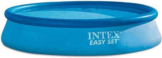 Intex 56050 - Piscina Hinchable, Ø396x84 cm, 7.290 litros, Piscina Redonda, para 5 Personas
