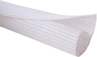 Thumbnail for Alex Tech 10mm-7.7m Manguito de Cable Auto-Cierre Recoge Cables Cubre Cables Organizador Cables Funda Cables para Computadora PC Automotriz - Blanco