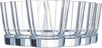 Cristal D'Arques Paris – Colección Macassar – 6 vasos de forma baja 32 cl – Brillo, transparencia y alta resistencia – Fabricado en Francia – Embalaje reforzado, adecuado para la venta online