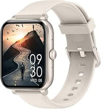 Thumbnail for Reloj inteligente para hombres y mujeres, contestar/hacer llamadas, pantalla táctil HD de 1.8 pulgadas, reloj de fitness con monitor de frecuencia cardíaca/sueño, contador de pasos, más de 123