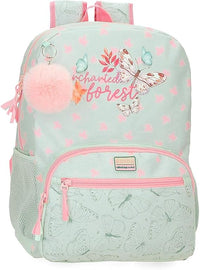 Movom Enchasted forest Mochila escolar mochila infantil fabricada en Poliéster, Tirantes anchos y ajustables que se adaptan, bolsillo frontal. De Joumma Bags
