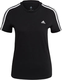 Thumbnail for adidas Essentials Slim 3-Stripes T-Shirt Camiseta de Deporte Mujer (Pack de 1)
