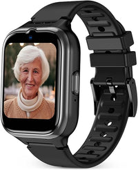 SPC Smartee 4G Senior – Reloj Inteligente para Mayores con Letras Grandes, botón SOS, GPS y perímetro de Seguridad, Llamadas/videollamadas, Ritmo cardíaco y gestión smartwatch en App SPC Smart Clan