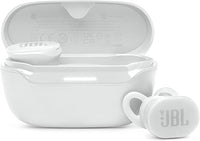 JBL Endurance Race 2, Earbuds True Wireless Bluetooth, 48 hrs de batería, Resistencia al Agua y al Polvo IP68, cancelación de Ruido, Sonido Pure Bass, Smart Ambient, Modos Deportivos, Blanco