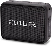 Thumbnail for Aiwa BS-200BK: Altavoz Inalámbrico Portátil Bluetooth, True Wireless Stereo, Impermeable, Color Negro