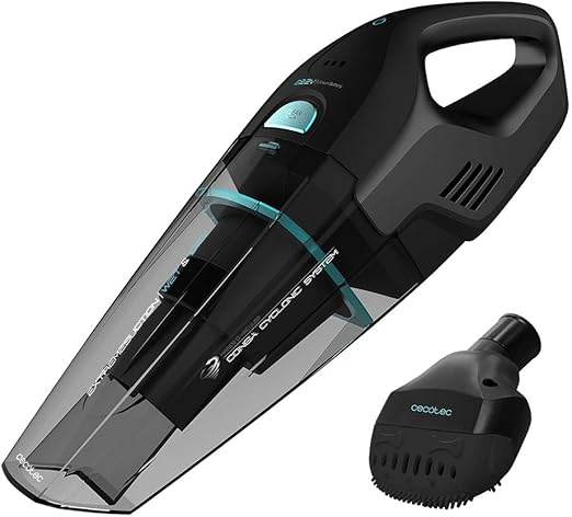 Cecotec Aspirador de Mano Conga Immortal ExtremeSuction 22,2 V Animal Hand. 22,2 V. Potente. para sólidos y líquidos. Accesorio para Mascotas, casa y Coche. Tecnología ciclónica. Autonomía 25 min.